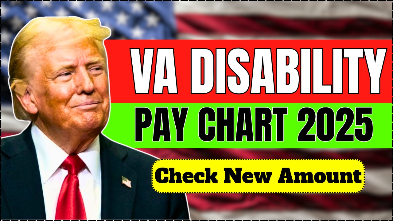 VA Disability Pay Chart 2025 – Check Your New Amount Today